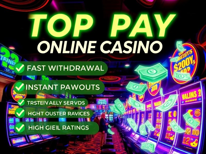 Find expert reviews and guides on fast pay casinos with lightning-fast withdrawals and instant deposits. Compare top online casinos for quick access to real money payouts and bonus offers.